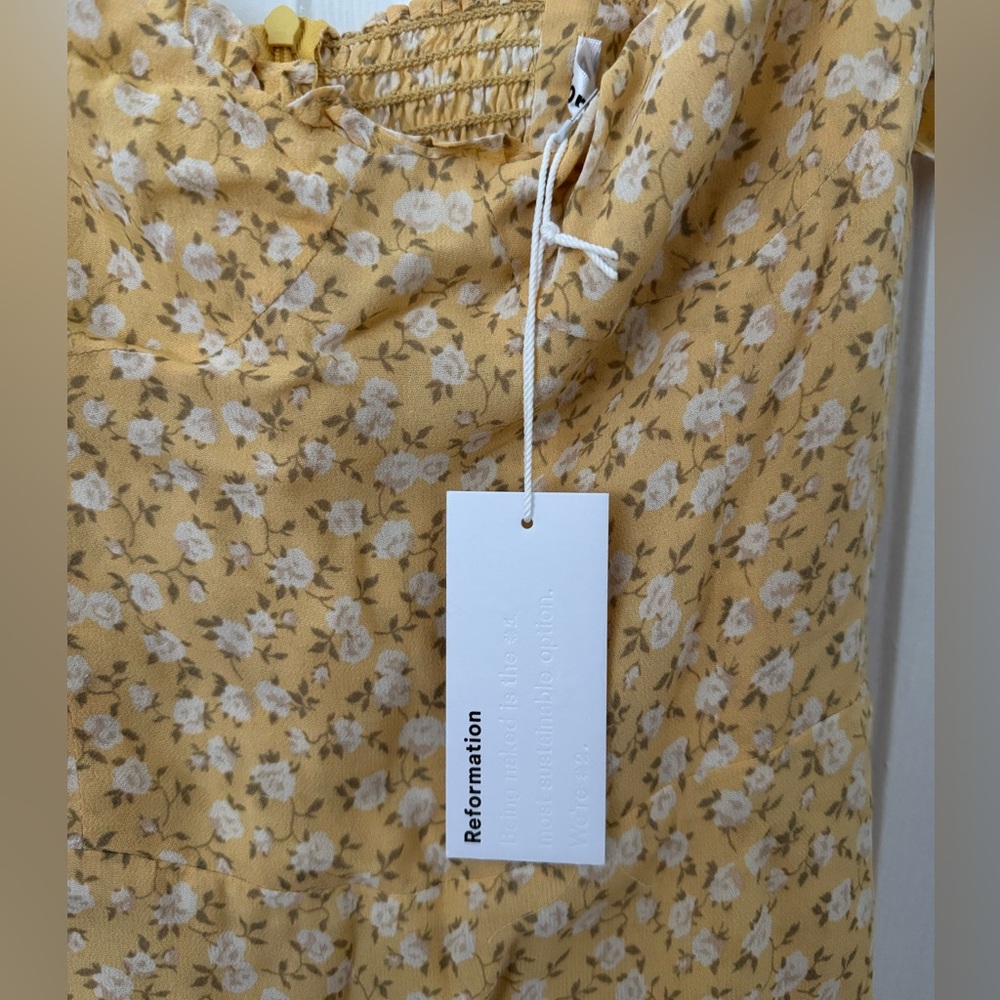 NWT Reformation - Christine Dress (8) - Picture 8 of 9